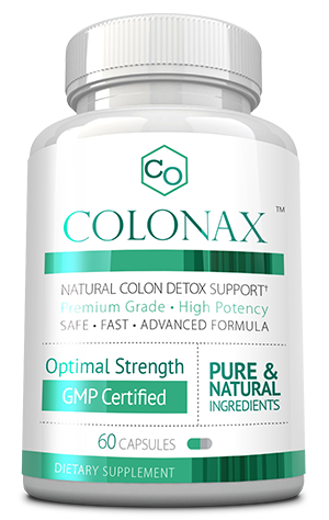 Colonax ingredients bottle
